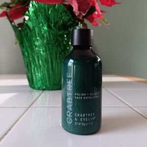 Crabtree & Evelyn polish + clarify face exfoliator powder 1.7oz Skincare. USA